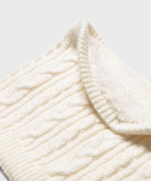 Écharpe tour de cou doublé sherpa fille - LuluCastagnette vue2 - LULUCASTAGNETTE - GEMO