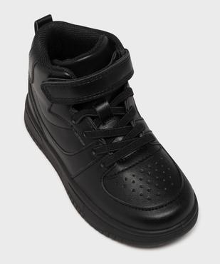 Baskets montantes fermeture scratch garçon - 5 Miles vue5 - 5 MILES - GEMO