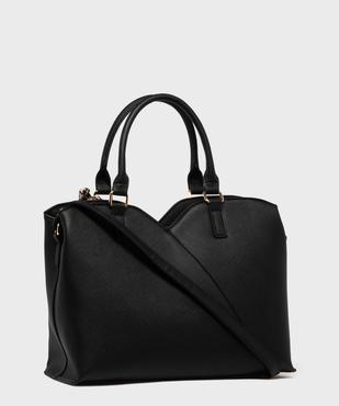 Sac à main découpe en V avec bandoulière amovible femme vue5 - GEMO (ACCESS) - GEMO