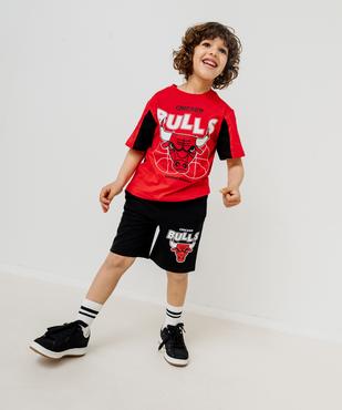 Bermuda de sport garçon - Chicago Bulls vue6 - NBA - GEMO