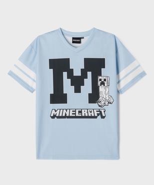 Tee-shirt de sport imprimé garçon - Minecraft vue1 - MINECRAFT - GEMO