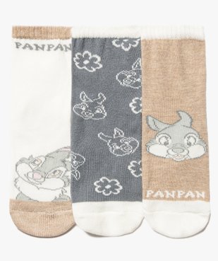 Chaussettes bébé fille avec motif Panpan Lapin (lot de 3) - Disney  vue1 - PANPAN - GEMO