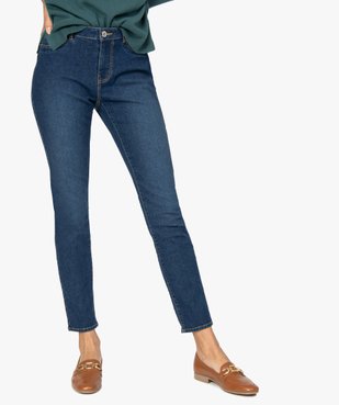 Jean femme coupe Slim extensible vue1 - GEMO C4G FEMME - GEMO