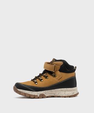 Chaussures montantes esprit randonnée garçon - Buggy vue3 - BUGGY - GEMO