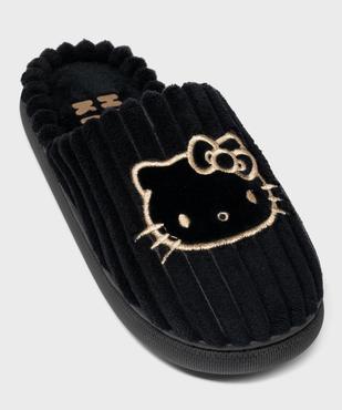 Chaussons sabots en maille douillette avec motif chat femme - Hello Kitty vue1 - HELLO KITTY - GEMO