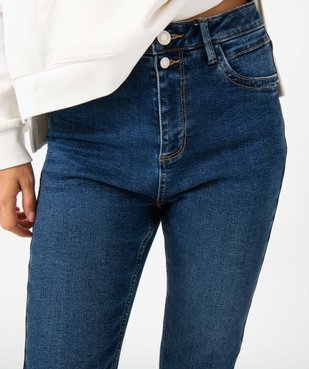 Jean femme coupe bootcut taille haute vue2 - GEMO 4G FEMME - GEMO