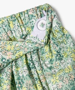 Jupe longue à motifs fleuris fille vue4 - GEMO (ENFANT) - GEMO