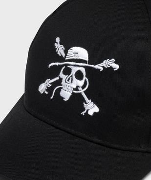 Casquette avec tête de mort brodée garçon - One Piece vue3 - ONE PIECE - GEMO