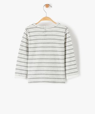 Tee-shirt bébé garçon à rayures – Lulu Castagnette vue4 - LULUCASTAGNETTE - GEMO
