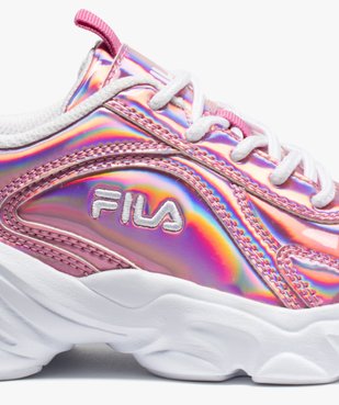 Chaussures de running fille irisées à lacets - Fila Alamo vue6 - FILA - GEMO
