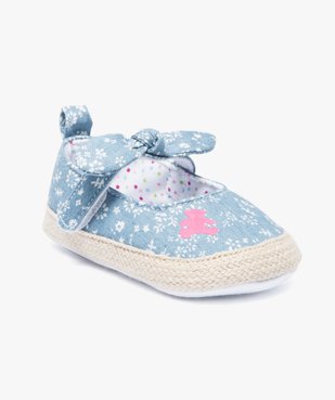 Babies en textile et semelle de corde - Lulu Castagnette vue2 - LULUCASTAGNETTE - GEMO