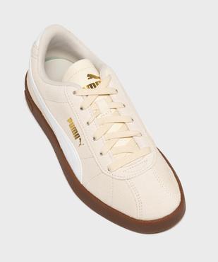 Baskets basses à lacets en cuir suède Club II femme - Puma vue6 - PUMA - GEMO