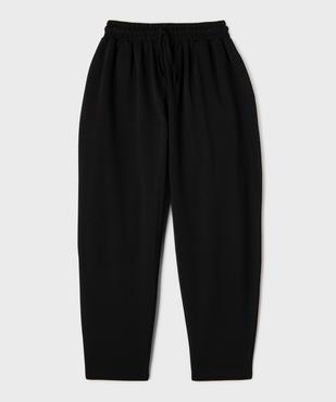 Pantalon de jogging ample avec ceinture ajustable fille vue1 - GEMO (JUNIOR) - GEMO