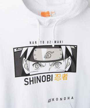 Sweat à capuche effet 2 en 1 garçon - Naruto vue2 - NARUTO - GEMO