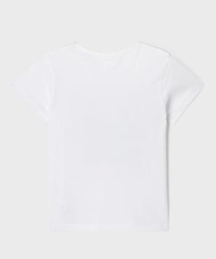 Tee-shirt manches courtes avec motif Stitch fille - Disney vue3 - LILO & STITCH - GEMO