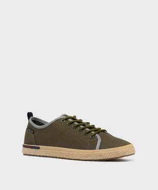 Tennis en toile et semelle corde homme - Urban Steps vue3 - URBAN STEPS GEMO FOR GOOD - GEMO