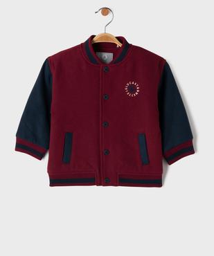 Blouson Teddy à boutons pression bébé garçon LuluCastagnette vue3 - LULUCASTAGNETTE - GEMO