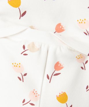 Pyjama 2 pièces imprimé en molleton bébé vue3 - GEMO(BB COUCHE) - GEMO