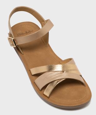 Sandales à brides scintillantes femme - Valentina Baldano vue5 - VALENTINA BALDA - GEMO