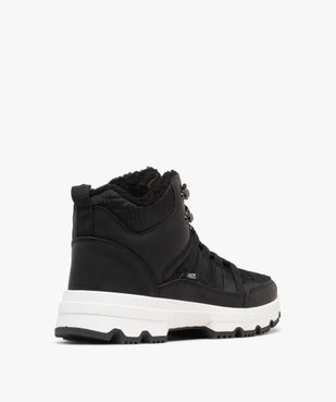 Après-ski homme en mesh et à lacets avec semelle épaisse crantée vue4 - URBAN STEPS - GEMO