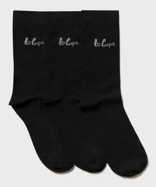 Chaussettes unies homme (lot de 3) - Lee Copper vue1 - LEE COOPER - GEMO