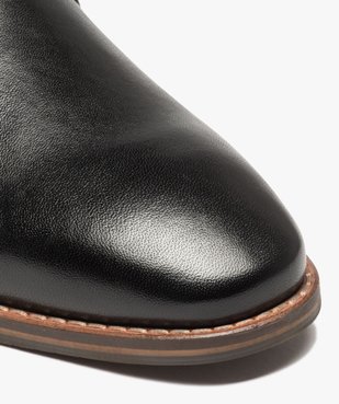 Derbies femme à bride à boucle et semelle crantée vue6 - GEMO(URBAIN) - GEMO