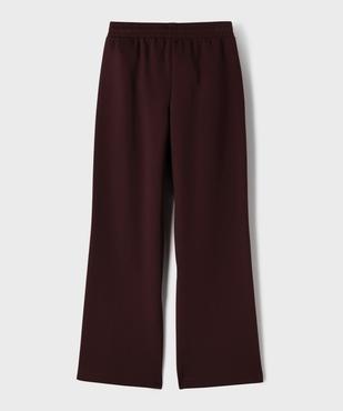Pantalon de sport coupe large fille vue3 - GEMO (JUNIOR) - GEMO