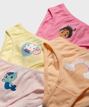 Culottes à motifs girly fille (lot de 5) - Gabby’s Dollhouse vue2 - GABBY - GEMO