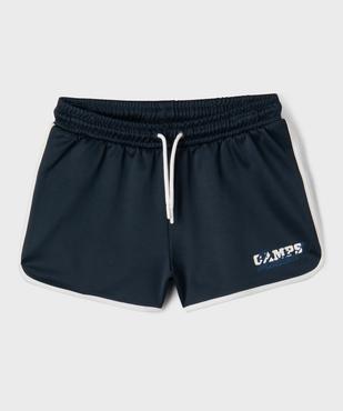 Short de sport à taille élastiquée fille - Camps United vue1 - CAMPS US - GEMO