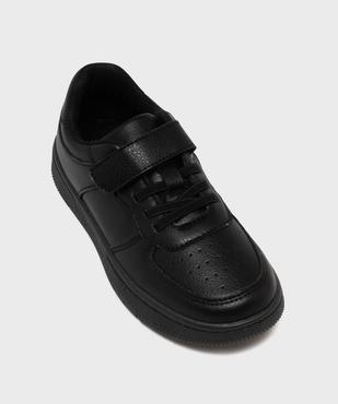 Baskets à scratch unies garçon - 5 Miles vue5 - 5 MILES - GEMO