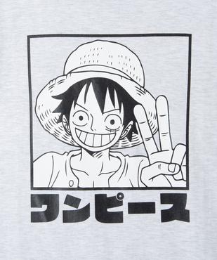 Tee-shirt à motif manga garçon vue3 - ONE PIECE - GEMO