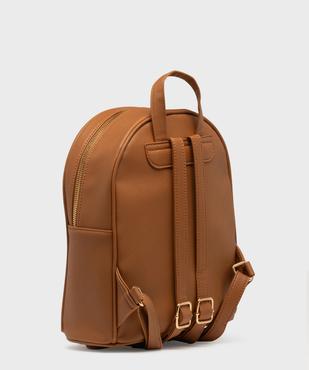 Sac à dos avec détails métalliques femme vue2 - GEMO (ACCESS) - GEMO