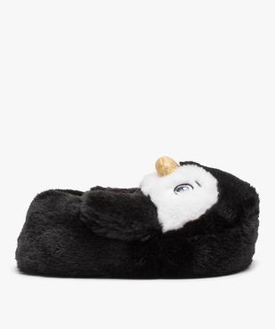 Chaussons femme 3D en forme de pingouin vue1 - GEMO(HOMWR FEM) - GEMO