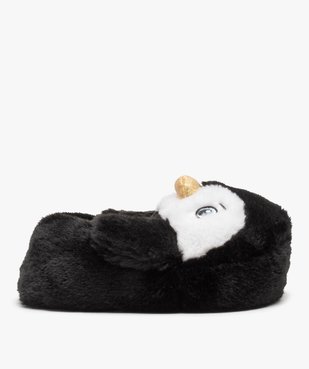 Chaussons femme 3D en forme de pingouin vue1 - GEMO(HOMWR FEM) - GEMO