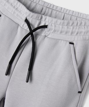 Pantalon de jogging en maille fluide avec taille ajustable garçon vue2 - GEMO (ENFANT) - GEMO
