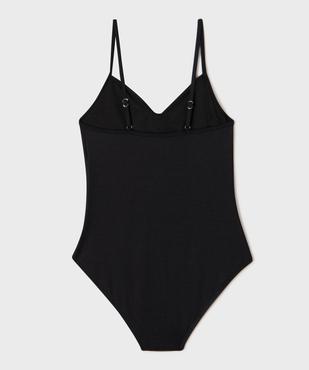 Maillot de bain 1 pièce pailletée fille vue3 - GEMO (JUNIOR) - GEMO