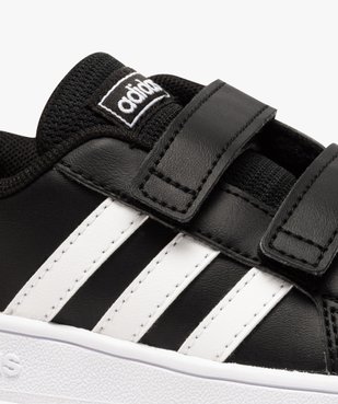 Baskets bébé bicolores à scratch – Adidas Grand Court vue6 - ADIDAS - GEMO