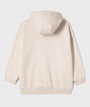 Sweat à capuche avec inscription sur le buste garçon vue4 - GEMO 4G GARCON - GEMO