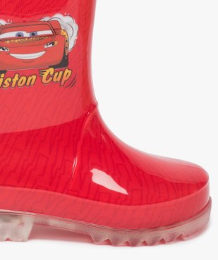 Bottes de pluie garçon avec motif sur la tige – Cars vue6 - CARS - GEMO