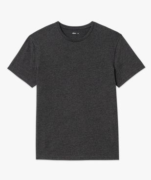 Tee-shirt à manches courtes et col rond homme vue5 - GEMO 4G HOMME - GEMO