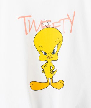 Tee-shirt fille avec motif Titi et Grosminet – Looney Tunes vue3 - LOONEY TUNES - GEMO