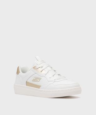 Baskets basses et semelle à mémoire de forme femme - Skechers vue2 - SKECHERS - GEMO