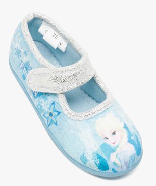 Chaussons fille forme babies avec motifs Reine des Neiges vue5 - REINE DES NEIGE - GEMO