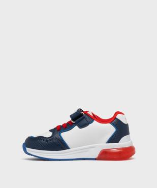 Baskets basses à scratch et imprimé garçon - La Pat'Patrouille vue3 - PAT PATROUILLE - GEMO