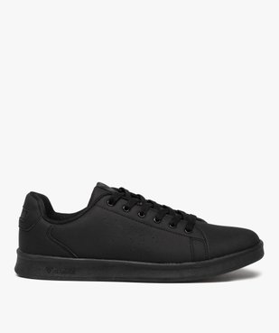 Baskets homme monochromes à lacets - Hummel vue1 - HUMMEL - GEMO