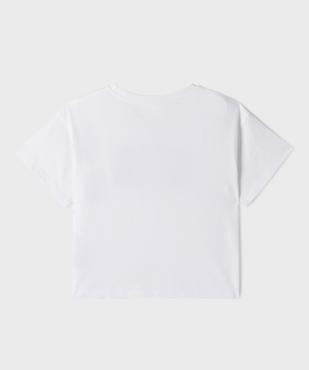 Tee-shirt col rond imprimé fille - Celine Dion vue3 - CELINE DION - GEMO