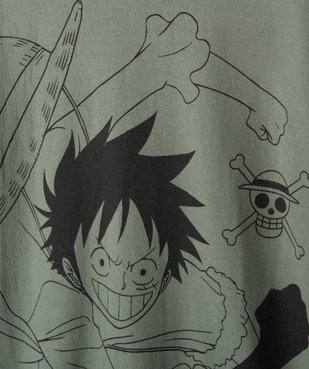 Tee-shirt à manches courtes à motifs manga garçon - One Piece vue3 - ONE PIECE - GEMO