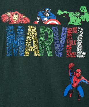 Tee-shirt garçon à manches longues imprimé - Avengers vue2 - MARVEL HEROES - GEMO