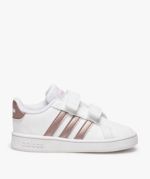 Baskets fille à scratch Grand Court Adidas vue1 - ADIDAS - GEMO