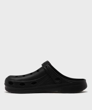 Sabots souples dessus uni perforé homme vue3 - GEMO (PLAGE) - GEMO